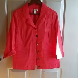 Pink blazer from Christopher & Banks